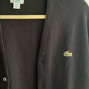 Lacoste black sweater